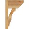 Ekena Millwork Balboa Slat Rough Sawn Outlooker, Western Red Cedar, 8"W x 14"D x 22"H OUT08X14X22BOA06RWR - alternate 4